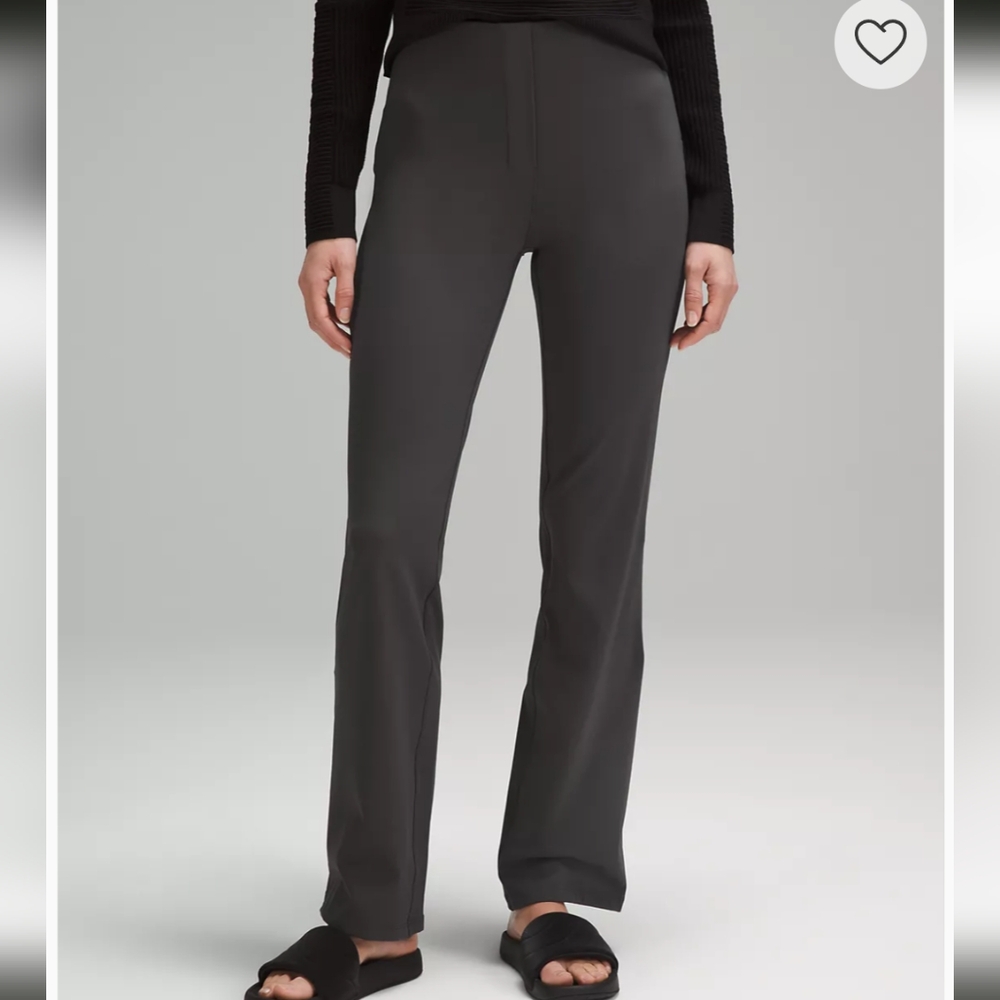 Lululemon Smooth Fit Pull-On High-Rise Pant Regular - Charcoal